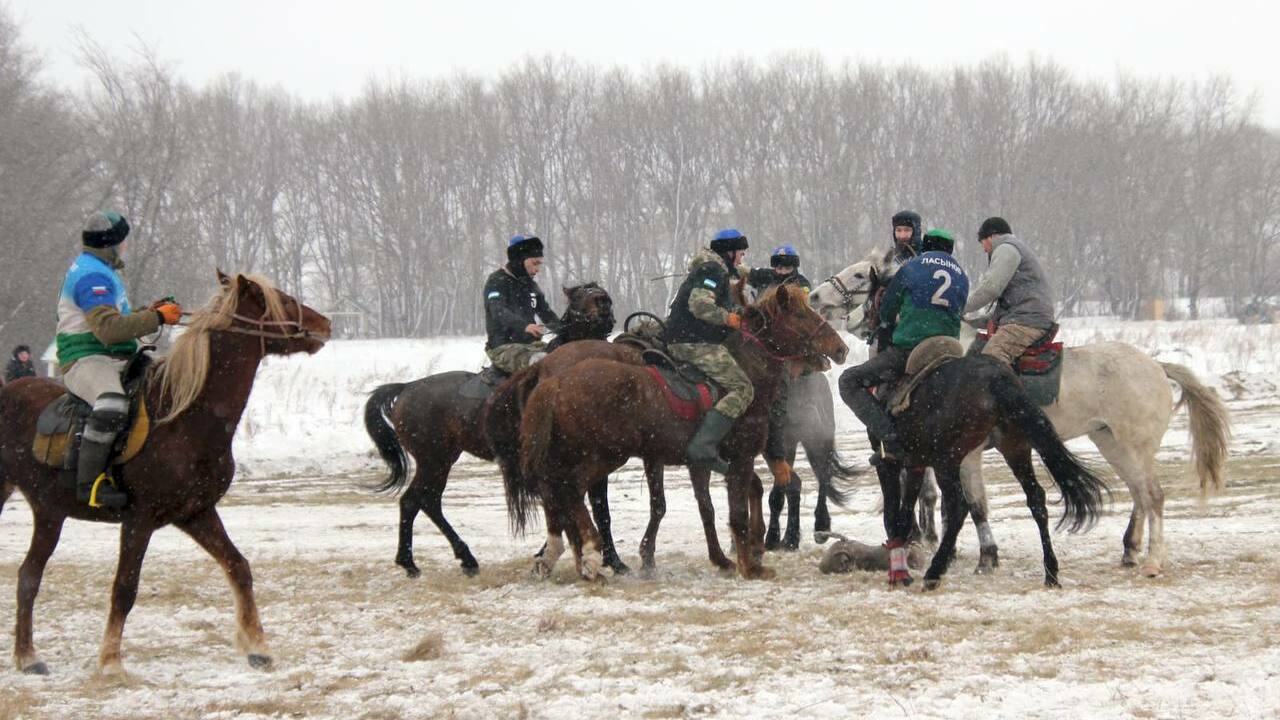 У подножия шихана Торатау в Башкирии прошли кон...