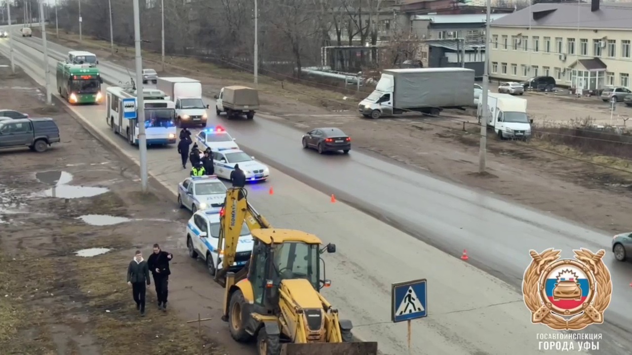 Вчера днем, 26 ноября, в Уфе произошла авария н...