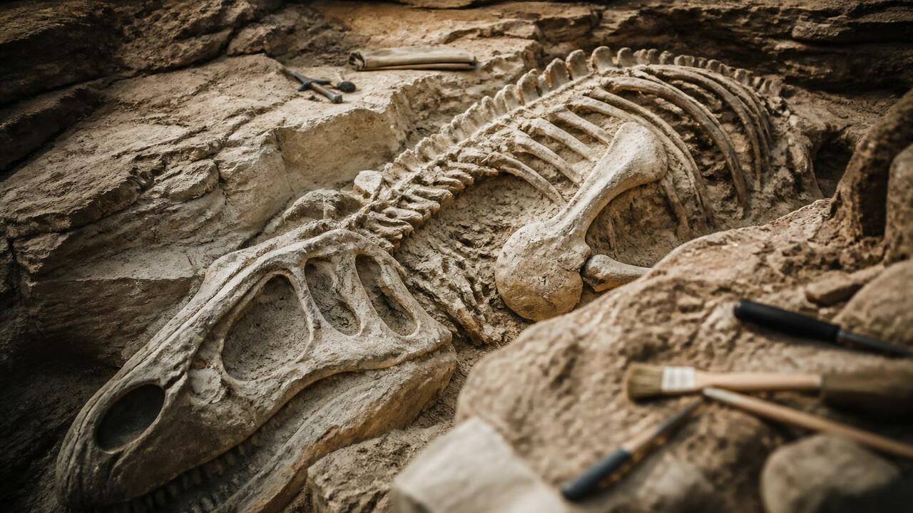 Доисторические муссоны создали уникальное кладбище динозавров в Италии Учёные выяснили, что уникальное местонахождение...