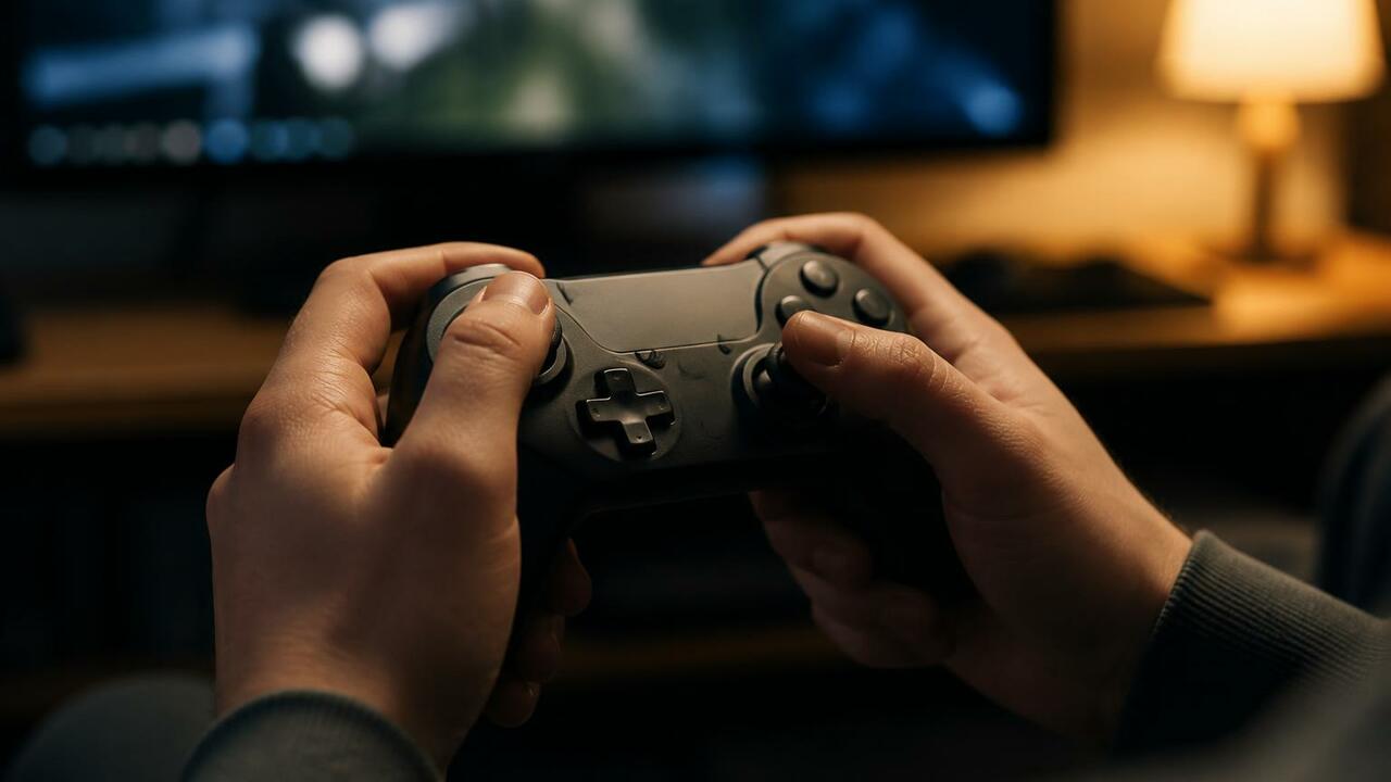 Sony ужесточила правила для сотрудников на фоне скандала с дисками, а Nintendo получила отказ в патенте Руки человека держат чёрный игровой контроллер,...
