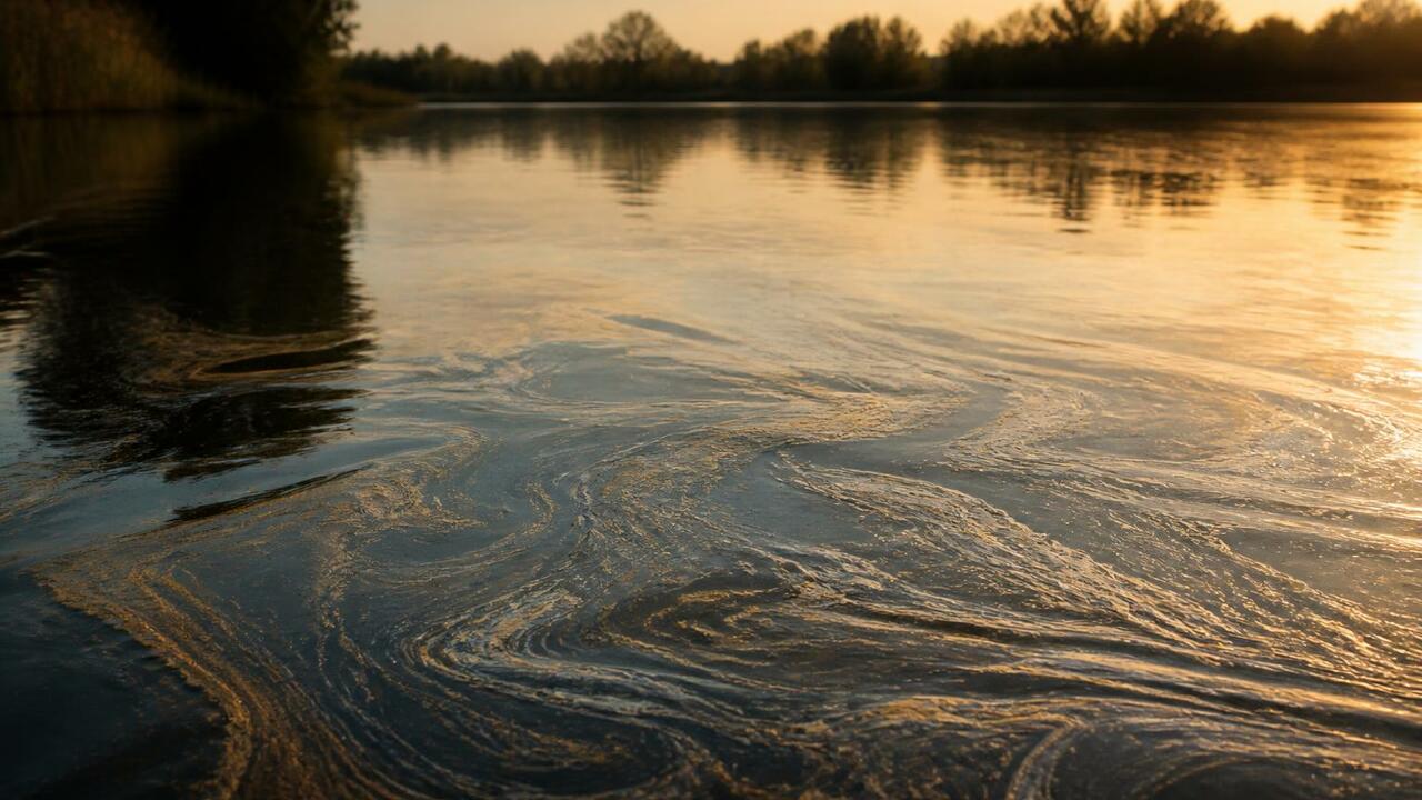 Наноодеяло для водохранилищ: как тонкая плёнка защищает воду от испарения Учёный разработал плавающее нанопокрытие для во...