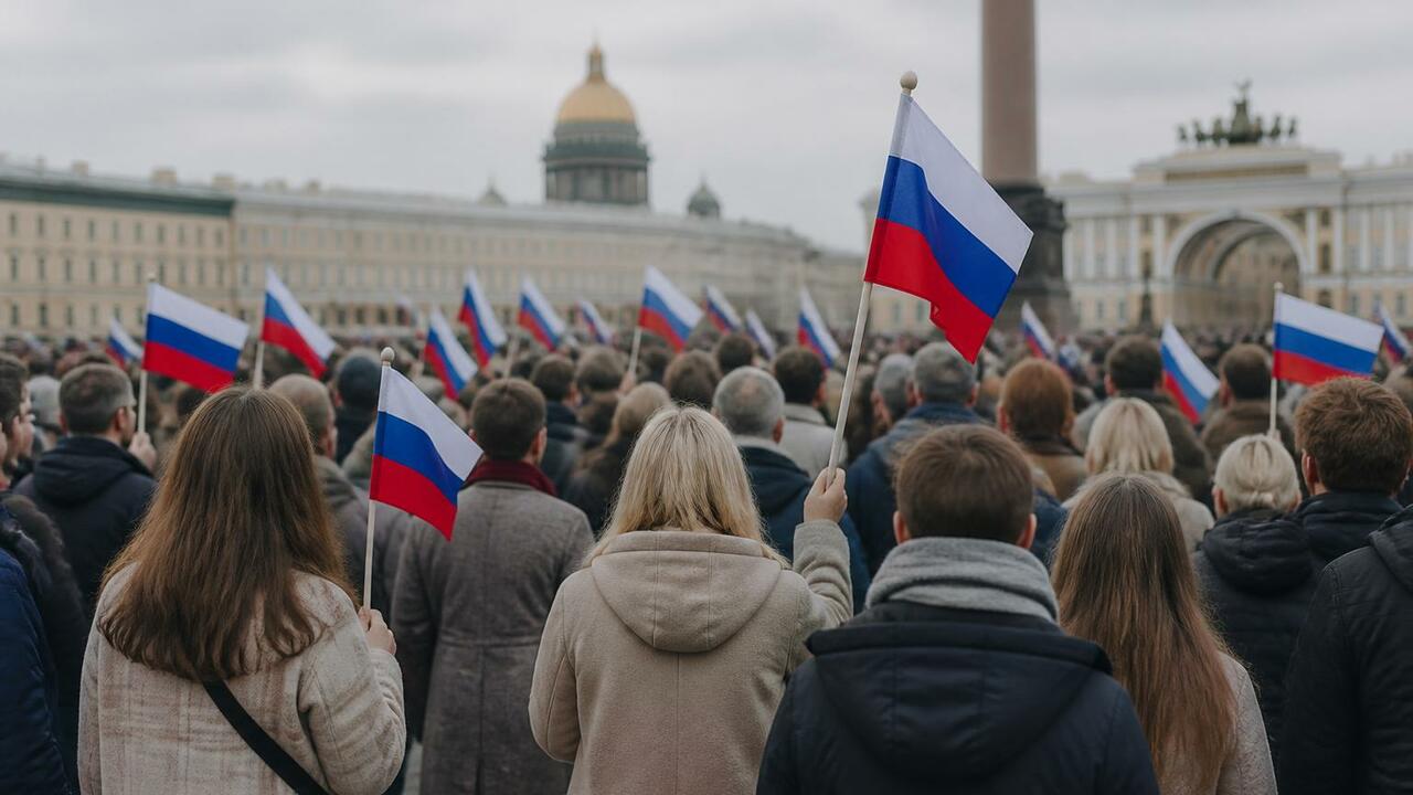В Уфе прошёл флешмоб «С Россией навсегда» и автопробег В Уфе прошёл флешмоб «С Россией навсегда» и авт...
