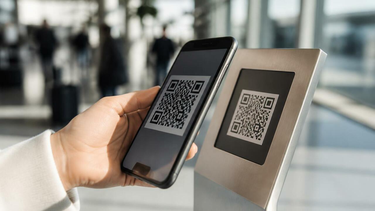 В аэропорту Уфы запустили легальный заказ такси через QR-код В аэропорту Уфы запустили систему легального за...