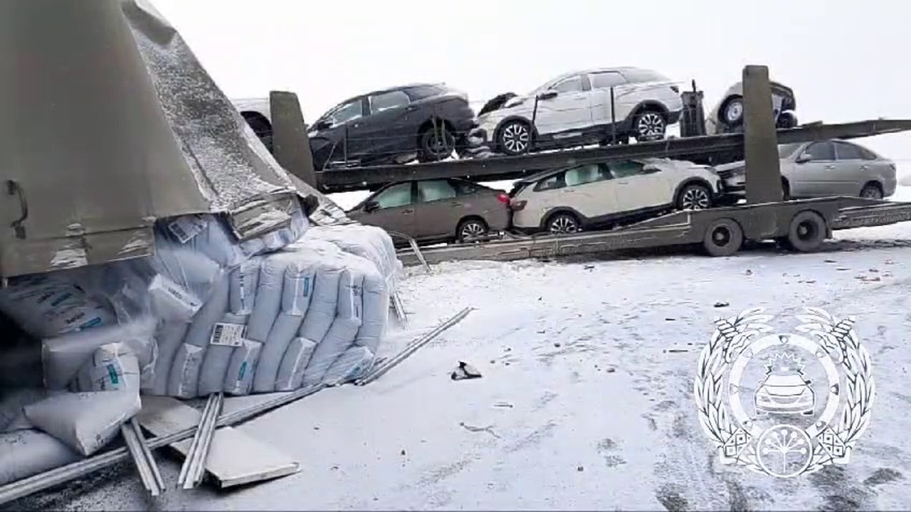 В Иглинском районе Башкирии произошло тройное Д...