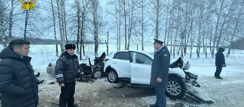 В Альшеевском районе Башкирии четыре человека п...
