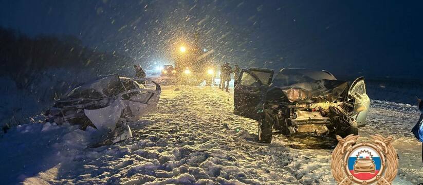 В Кугарчинском районе Башкирии произошло ДТП, в...