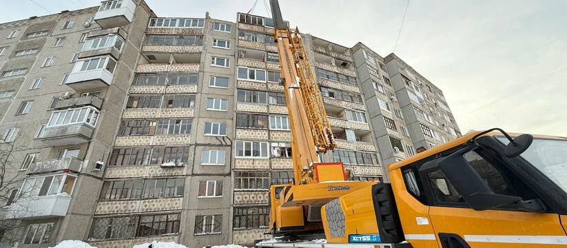 В Уфе начался демонтаж пятого подъезда дома № 5...