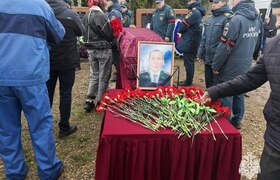 В Башкирии простились с погибшим в зоне СВО сот...