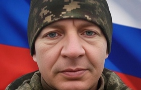 В Башкирии прощаются с погибшим почти год назад...