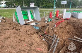 В Башкирии при ремонте на заправке произошел взрыв