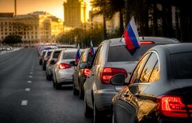 В Башкирии День флага России отметили автопробе...