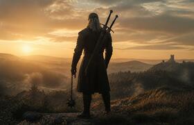В Witcher 3 показали новое цепное оружие из DLC...