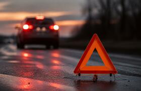 Возле Уфы мотоциклист погиб в ДТП, его жена выжила